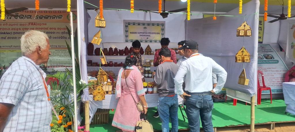 Marketing Stall at Local Fair